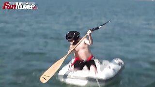 Pūlingas laižymas ir švelnus seksas su mergina